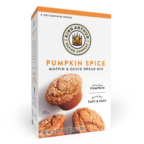 Pumpkin Spice Muffin and Quick Bread Mix packaging