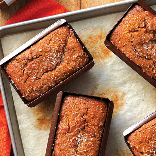 Mini loaves made with Pumpkin Spice Muffin and Quick Bread Mix