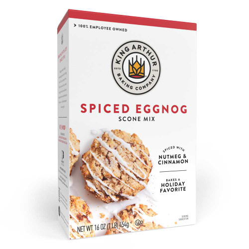 Spiced Eggnog Scone Mix front of packaging