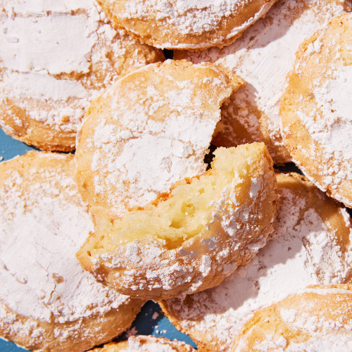 Almond cloud cookies made with Pure Almond Extract