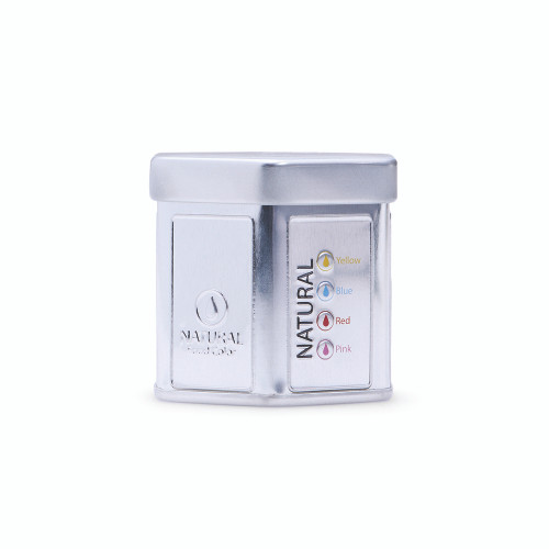 Natural Food Colors Set - tin container