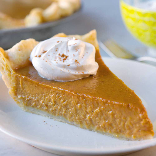 Pumpkin pie slice made with Pumpkin Pie Spice