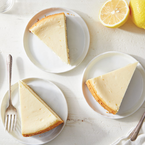 Lemon cheesecake made with Lemon Paste