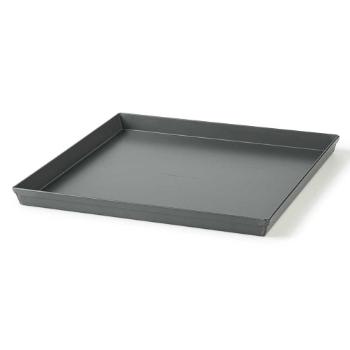 gray square pizza pan