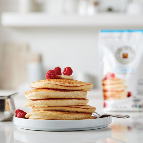 Pancakes made with Gluten Free Pancake Mix