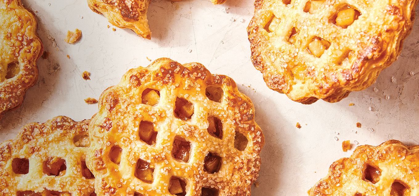 Essentials for flaky apple hand pies