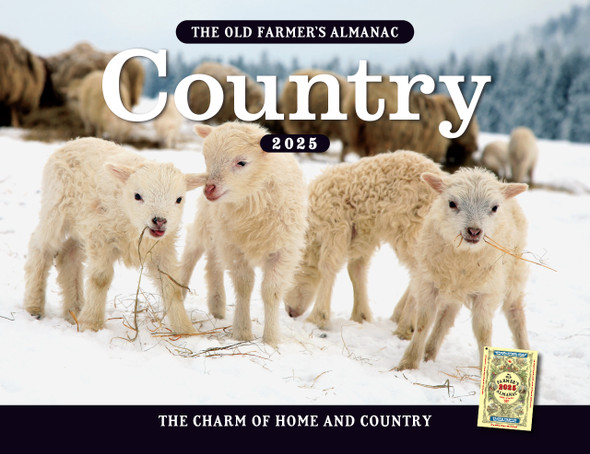 2025 Old Farmer's Almanac Country Calendar