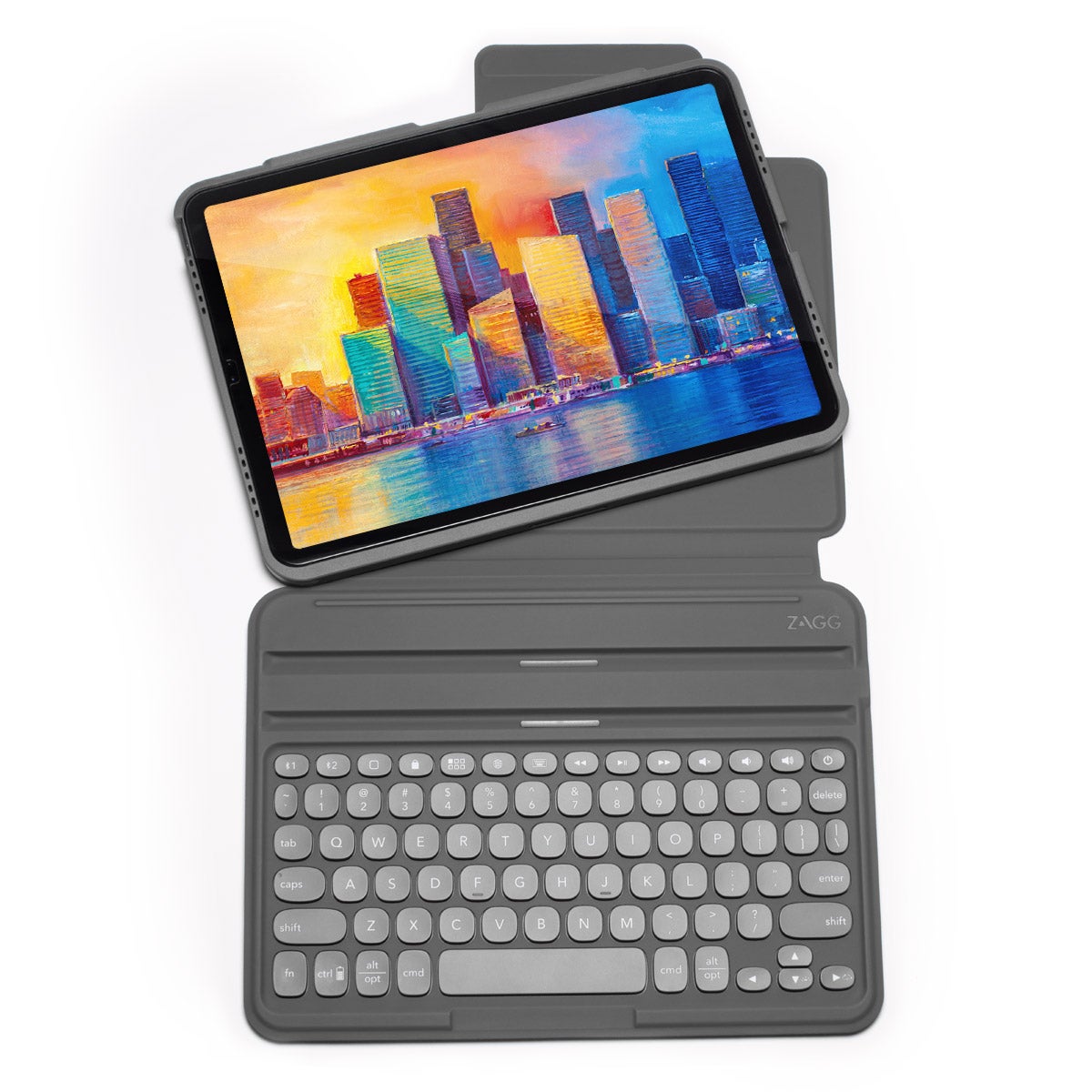 Detachable Keyboard and Case||The keyboard and case detach to accommodate different uses and environments.