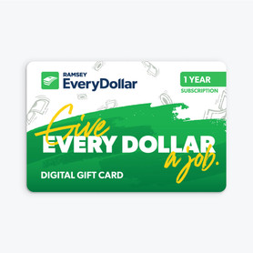 EveryDollar Premium Version One-Year Digital Gift Card