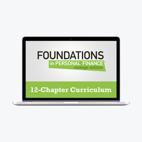 Foundations in Personal Finance: College Edition Online Access Voucher (12-Chapter Edition)
