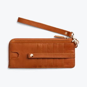 New! Rachel Cruze Slim Wallet In Camel