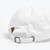 White “Better Than I Deserve” Classic Dad Hat (Unisex) - Back View of Adjustable size, buckle closure with grommet