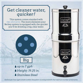  *Big Berkey® System (2.25 gal) with 4 Filters