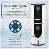  *Crown Berkey™ System (6 gal) with 4 Filters