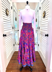 La Plage Jaipur Maxi Skirt Fall Floral