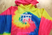 Youth Rainbow Tie-Dye Pullover Hoodie