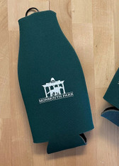 Monmouth Park Bottle Coozie with rear zipper