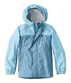 Kids' Trail Model Rain Jacket, Colorblock