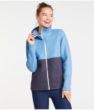 Women's Katahdin Fleece Full-Zip Jacket, Colorblock