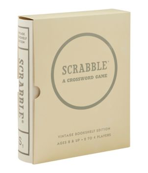 Scrabble Vintage Bookshelf Game, New