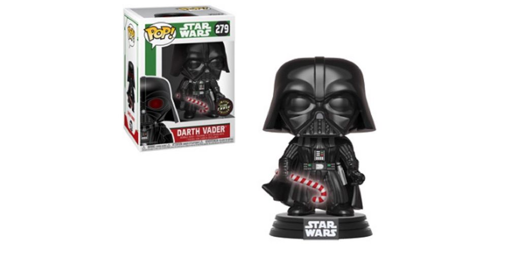Funko POP – Star Wars – Holiday – Darth Vader Chase – Vinyl Collectible Figure, on sale for $51.74 (9% off)