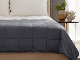 Kathy Ireland Weighted Blanket (Charcoal/20lbs, 60"x 80")