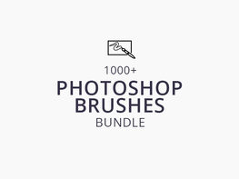 1000+ Awesome Photoshop Brushes Bundle: Lifetime Subscription