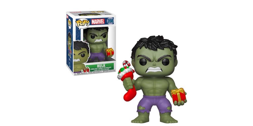 Funko POP – Marvel Holiday – Hulk – Vinyl Collectible Figure – w Stocking, on sale for $14.94 (9% off)