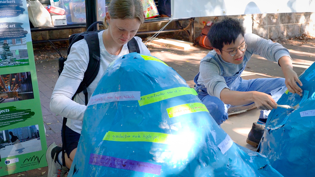 Park(ing) Day exhibition displays stories of Appalachia