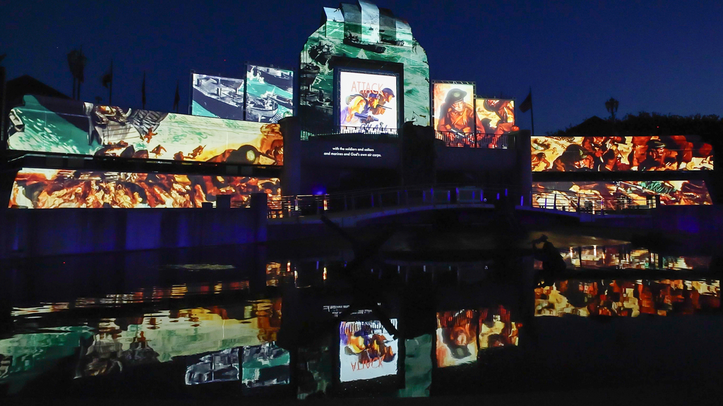 Virginia Tech creates immersive display for 80th anniversary of D-Day