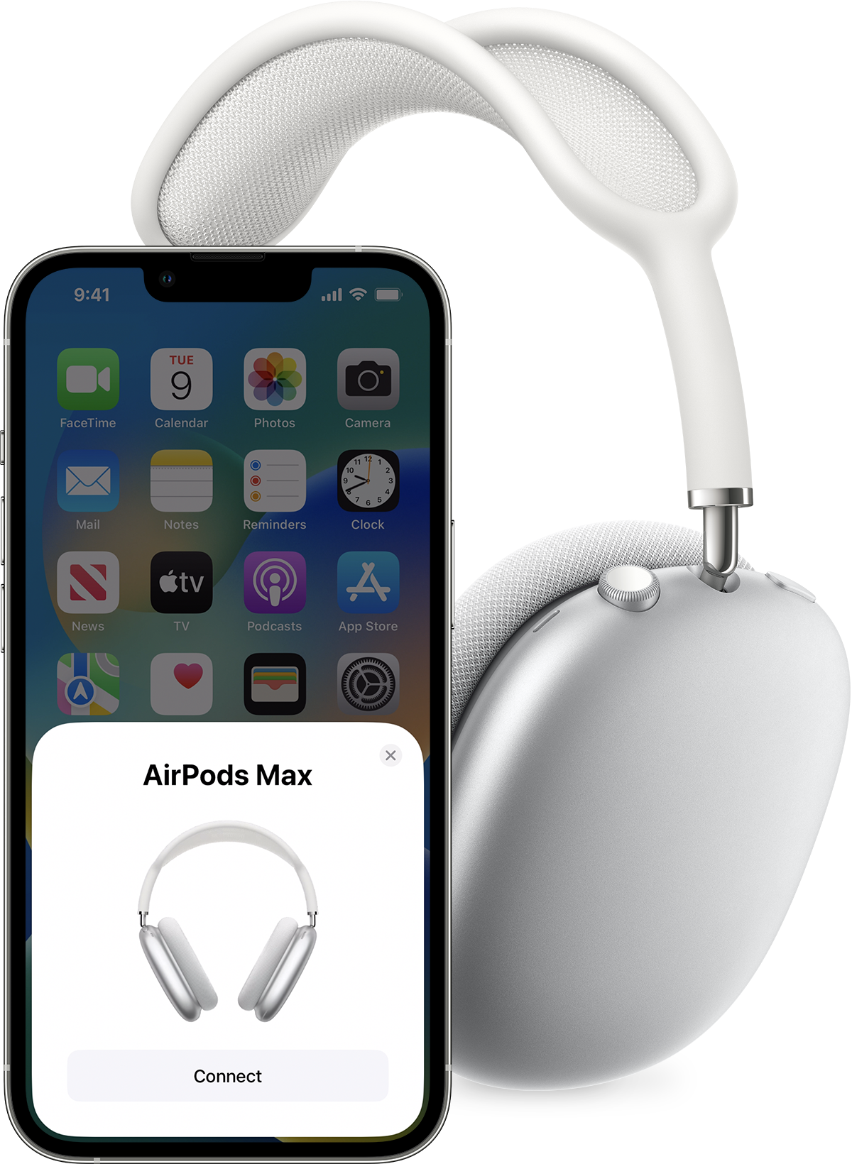 ios16-iphone13-pro-airpods-maxien-yhdistaminen