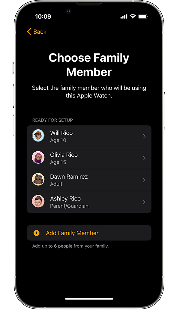 watchos-9-iphone-13-pro-setup-choose-fam-member