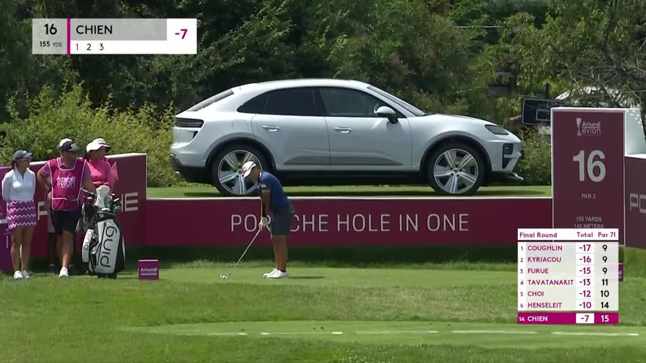 Peiyun Chien Final Round Hole-in-One | 2024 Amundi Evian Championship