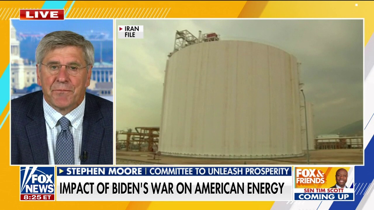 Committee to Unleash Prosperity co-founder Stephen Moore weighs in on how Bidens energy policies impact the consumer and national security. 