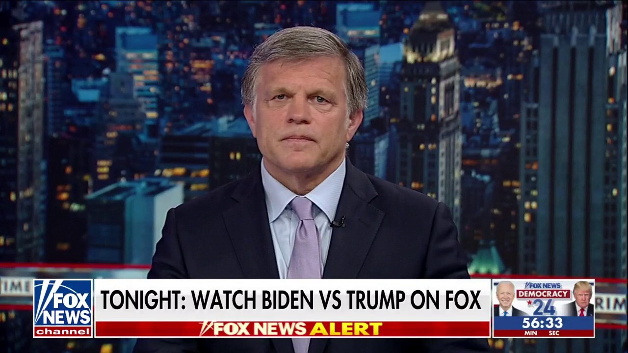 Presidential historian Douglas Brinkley analyzes the historic relevance of President Biden and former President Trump’s CNN Presidential Debate on ‘Jesse Watters Primetime.’