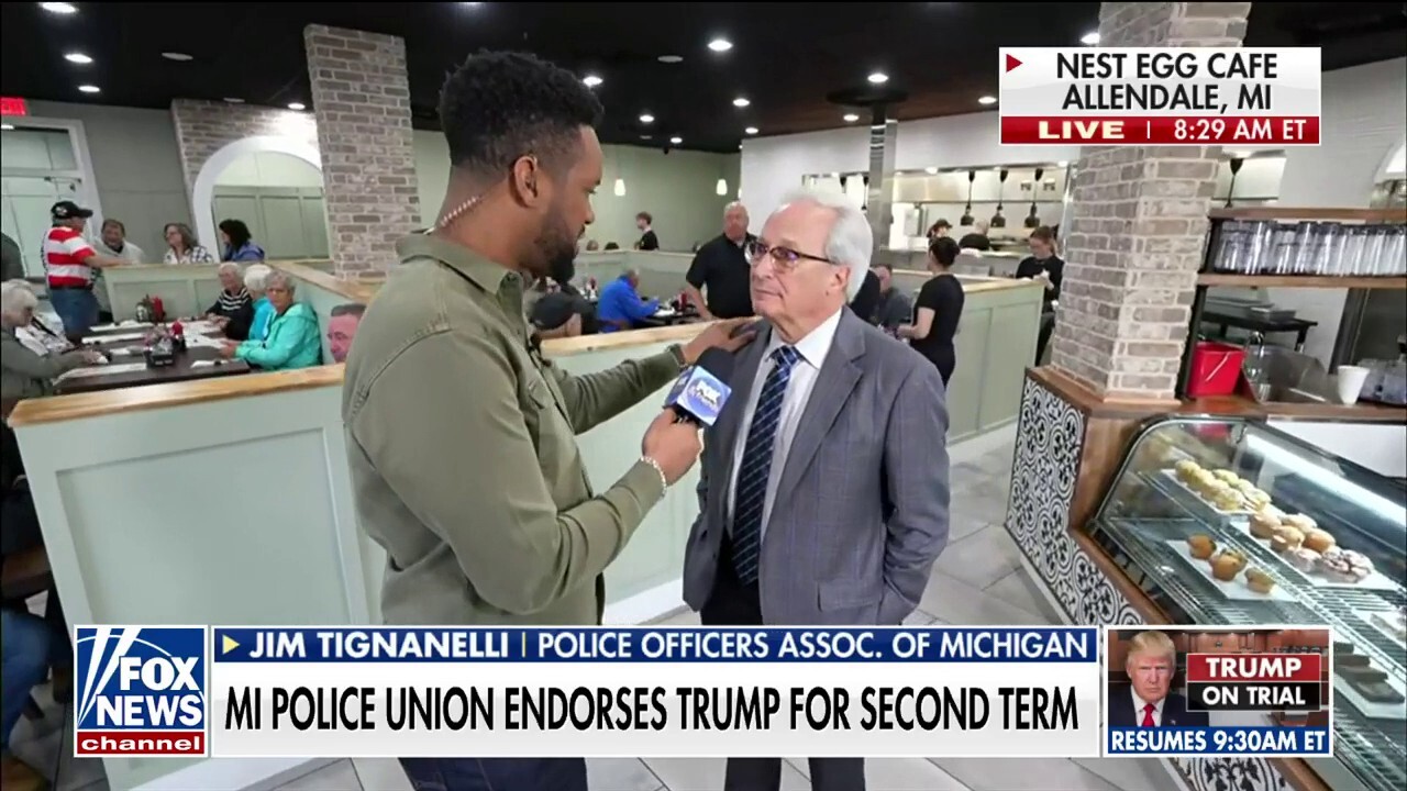 Michigan police union endorses Trump for president