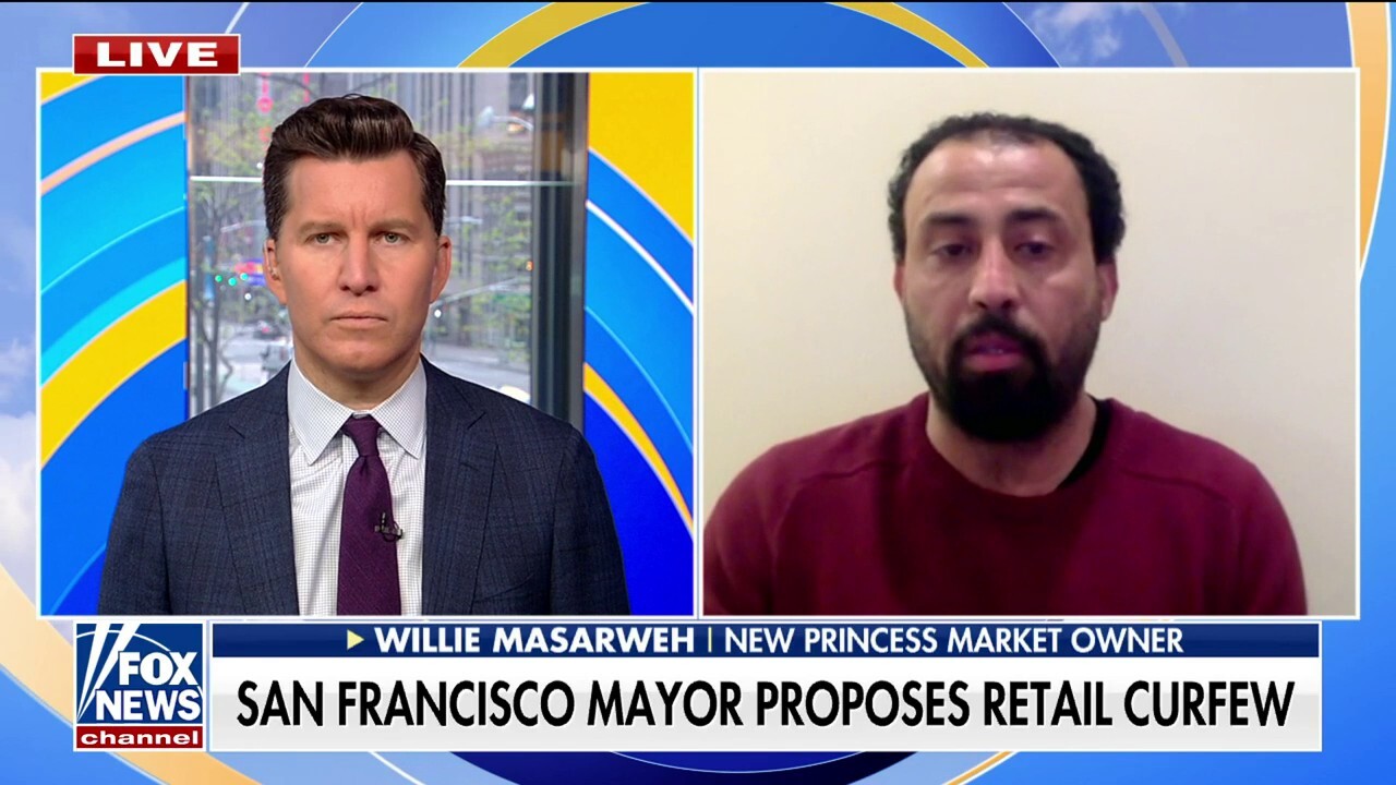 ‘New Princess Market’ owner Willie Masarweh joins ‘FOX & Friends Weekend’ to weigh in on San Francisco’s latest proposal for a retail curfew.