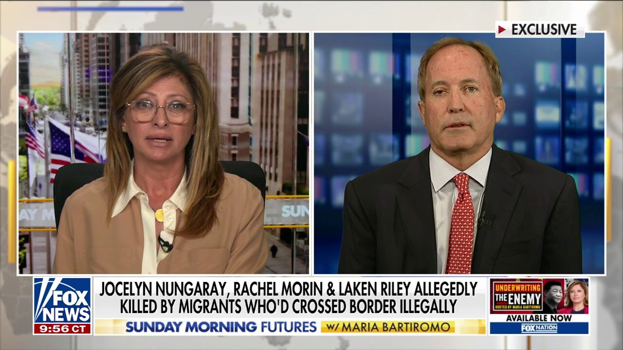 Texas Attorney General Ken Paxton joins ‘Sunday Morning Futures’ to discuss the deepening impact President Biden’s border crisis is having on national security. 