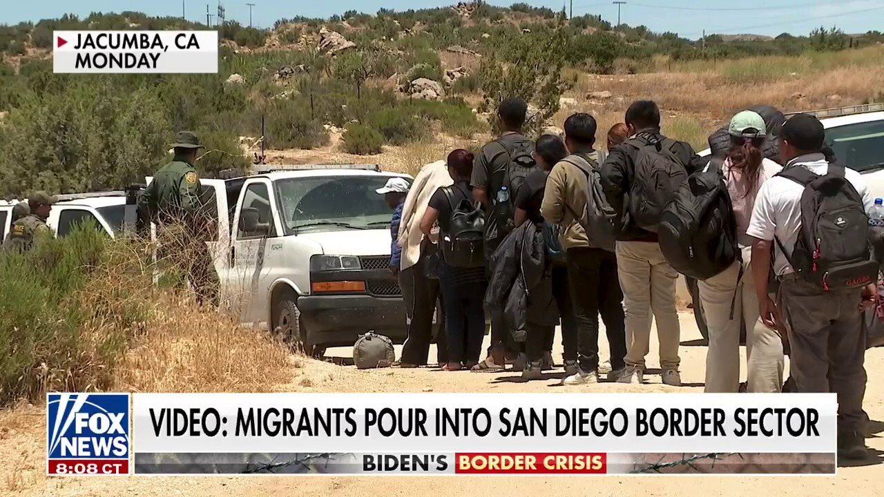 Border Patrol agents overwhelmed as migrants are undeterred by Biden's actions