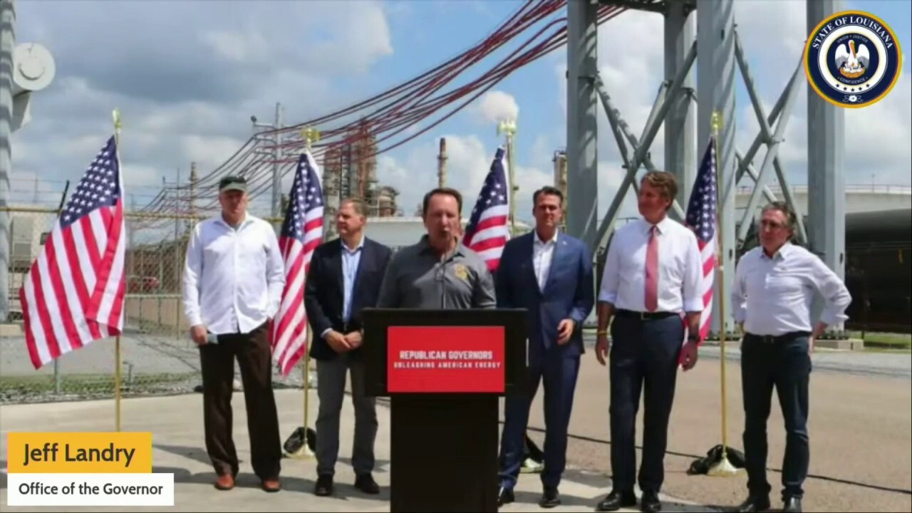 Republican governors urge the president Biden to 'unleash American energy'