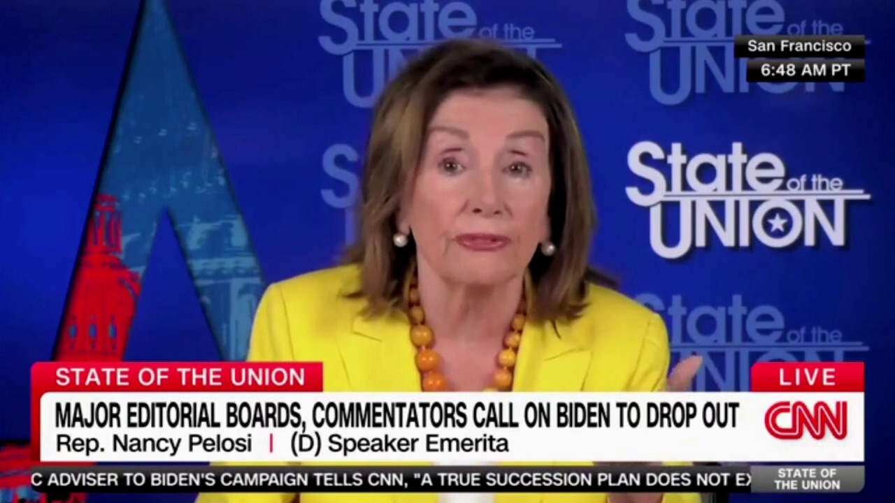 Nancy Pelosi says health professionals suggest Trump has dementia, defends Biden after debate