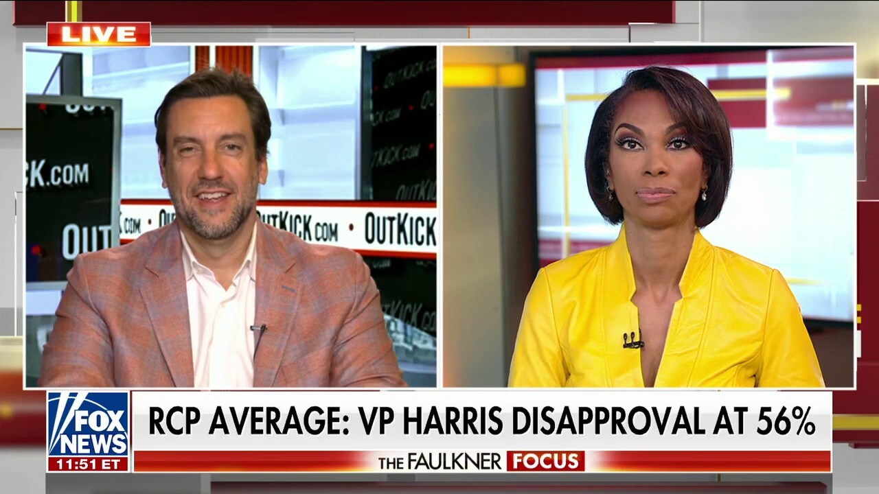 Clay Travis: Kamala Harris is the only politician less popular than Biden