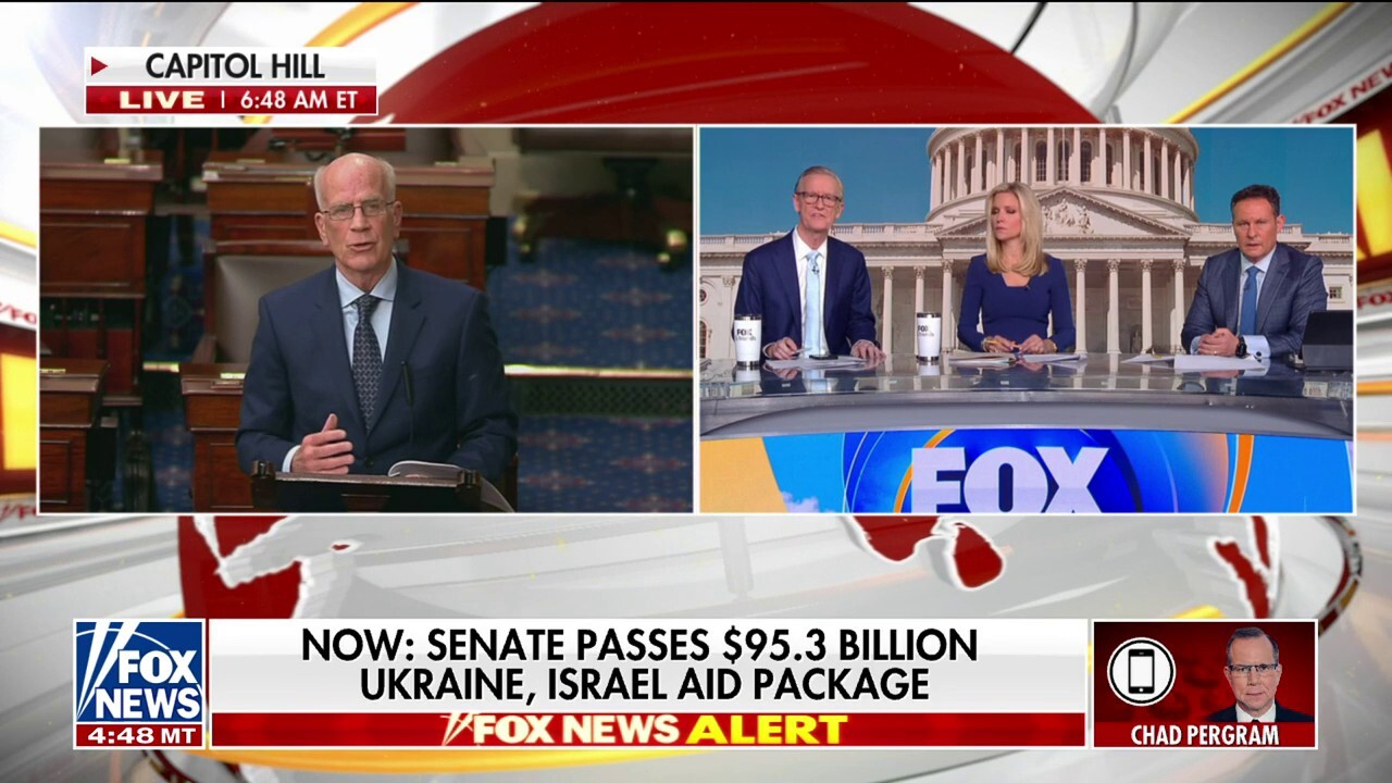 Senate passes $95.3B foreign aid package 70-29