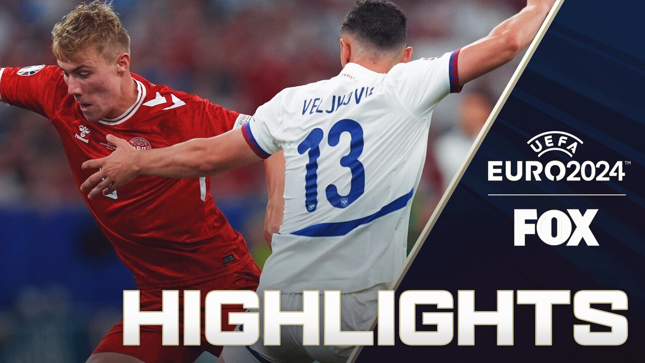 Denmark vs. Serbia Highlights | UEFA Euro 2024