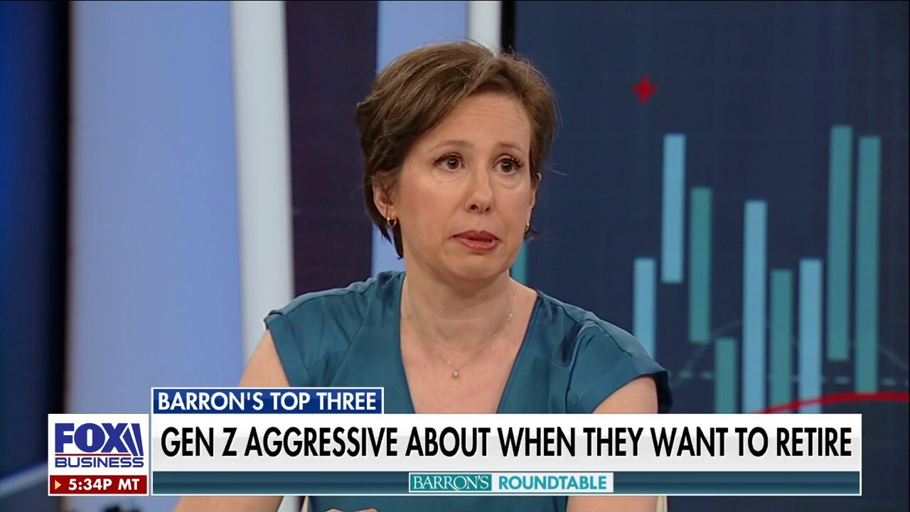  'Barron's Roundtable' discusses reports that Gen Z members are aggressive about wanting to retire.