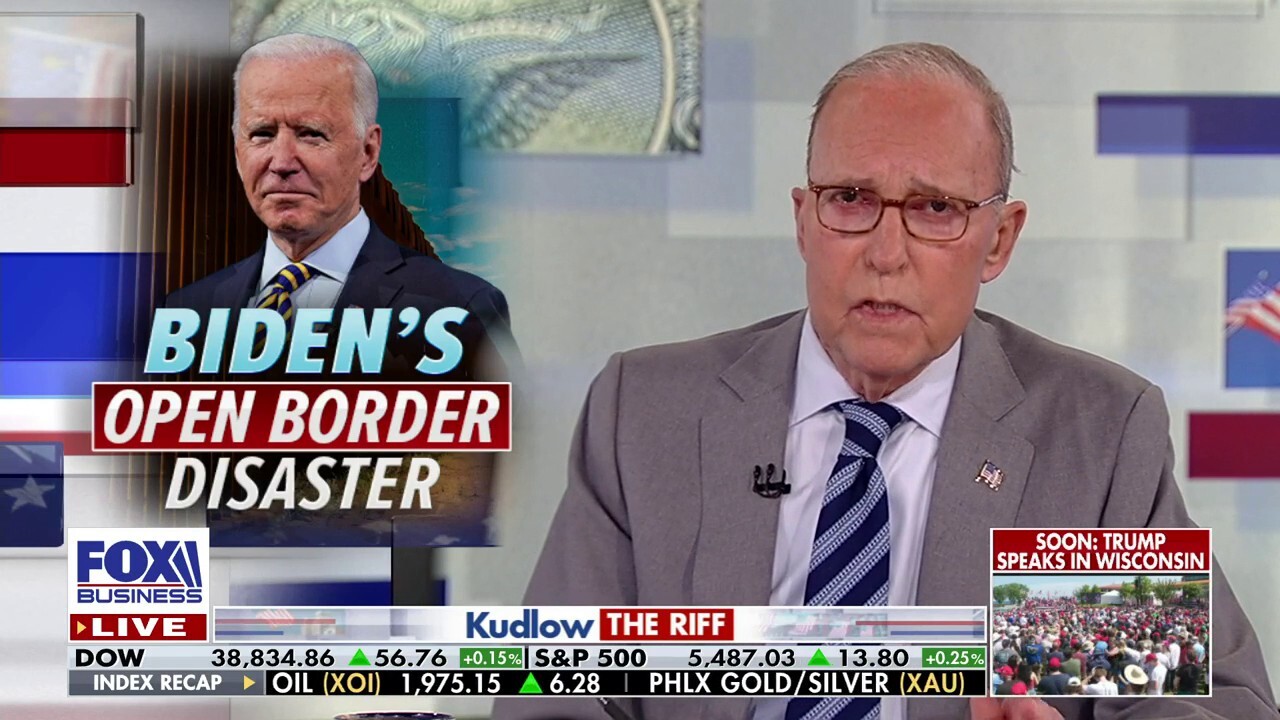 Larry Kudlow: Biden's open border crisis is killing innocent Americans