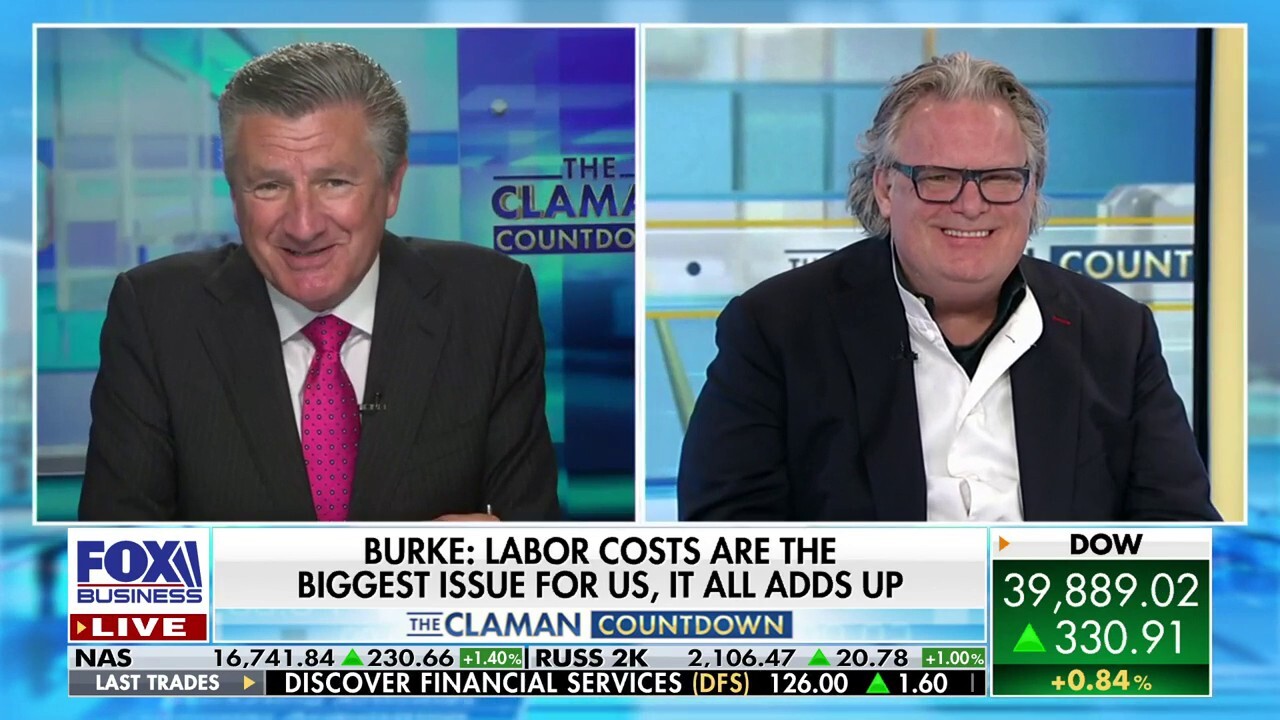David Burke Hospitality Management President David Burke breaks down the cost of restaurant inflation on 'The Claman Countdown.'