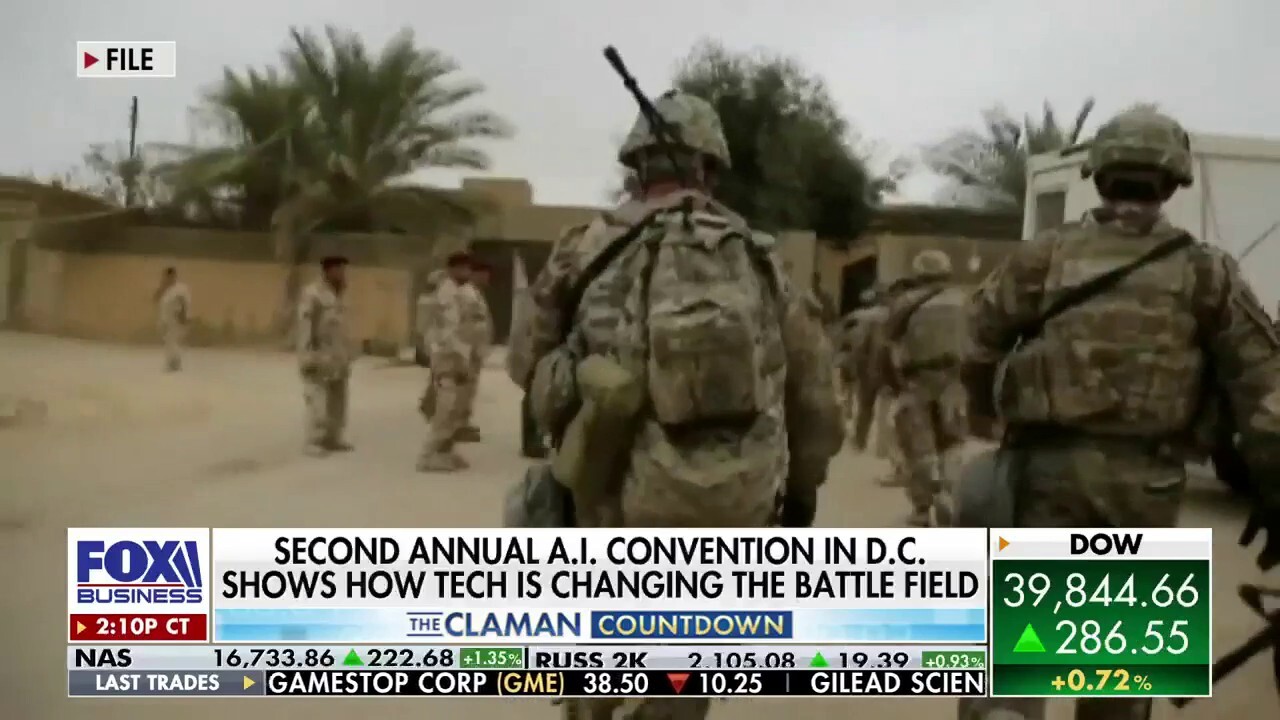 Fox News chief national security correspondent Jennifer Griffin says the United States is leading in the use of AI on the battlefield on 'The Claman Countdown.'