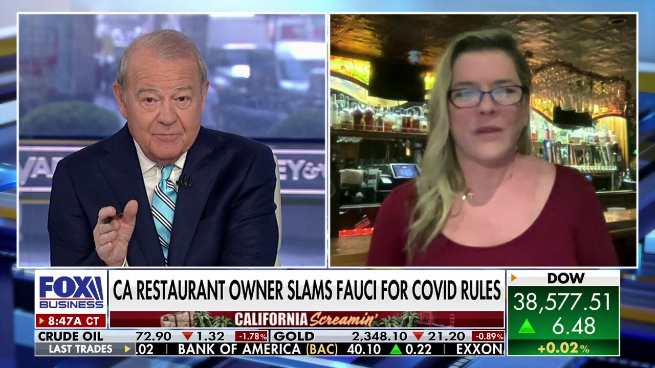 Pineapple Hill Saloon and Grill owner Angela Marsden discusses Dr. Fauci's remarks on the COVID social distancing rule and California's minimum wage law.