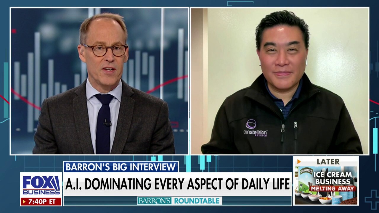 Constellation Research founder R Ray Wang discusses the benefits of the artificial intelligence revolution on "Barron's Roundtable."